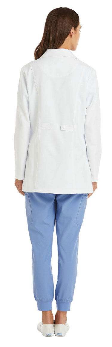 Standard - Maevn Women's Lab Coats - Back View