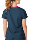 WonderWink WonderFLEX Verity Women's 4-Pocket Stretch V-Neck Scrub Top