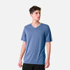 Blue - Maevn Men's Underscrubs - Front View