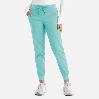 Women's 5 Pocket Yoga Waist Scrub Jogger