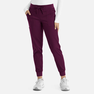 Women's 5 Pocket Yoga Waist Scrub Jogger