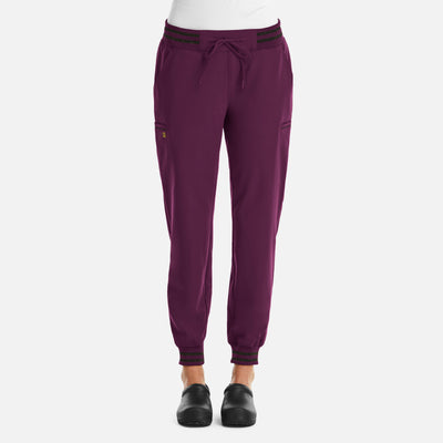Women's 8 Pocket Full Waist Scrub Pants