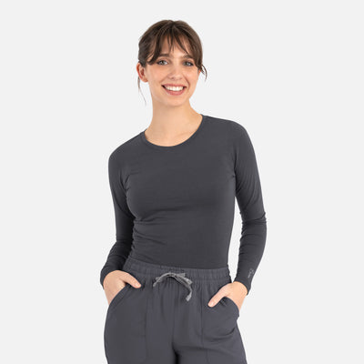Women's Basic Long Sleeve Underscrub Tee