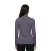CHARCOAL - Natural Uniforms Women's Long Sleeve Mock Turtle Neck Under Scrub T-Shirt for Nursing - Image 1