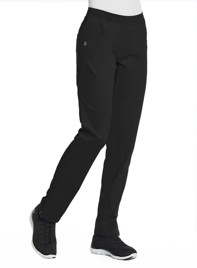 Women's 6 Pocket EON Sport Full Elastic Pull-on Scrub Pant