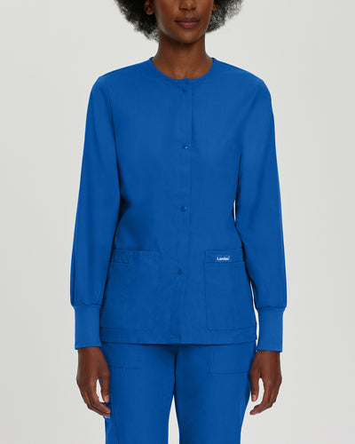 Women's 4 Pocket Warm-Up Scrub Jacket