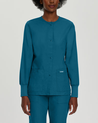 Women's 4 Pocket Warm-Up Scrub Jacket