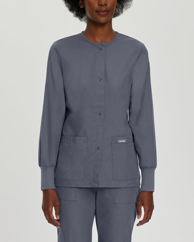 Women's 4 Pocket Warm-Up Scrub Jacket