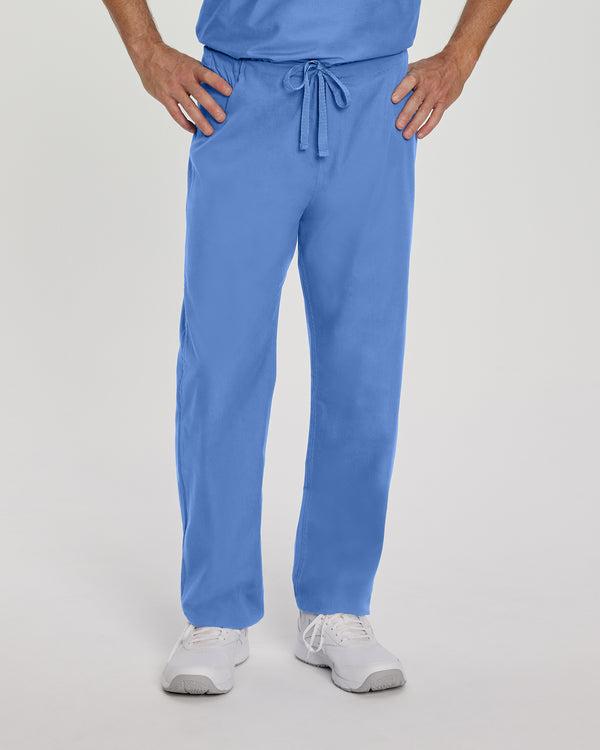 Pantalón unisex de uniforme sanitario con 1 bolsillo para enfermería