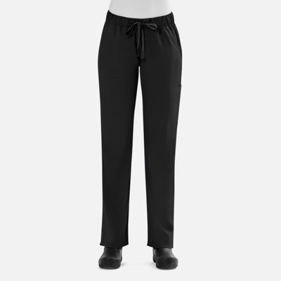 Women's 4 Pocket Full Waist Band Cargo Scrub Pants