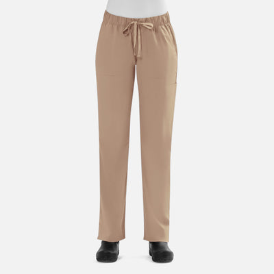 Women's 4 Pocket Full Waist Band Cargo Scrub Pants