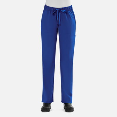 Women's 4 Pocket Full Waist Band Cargo Scrub Pants