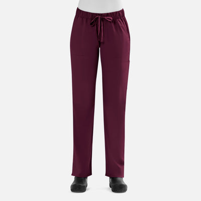 Women's 4 Pocket Full Waist Band Cargo Scrub Pants