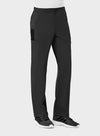Blk - Maevn Men's Scrub Pants - Side View