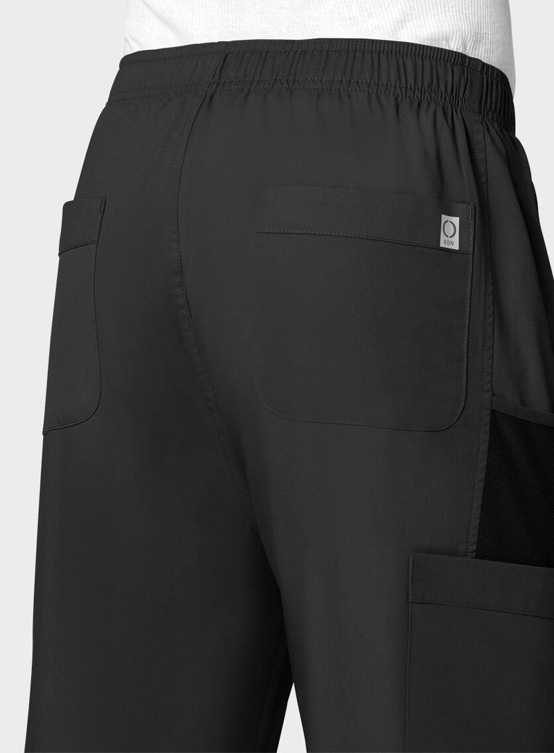 Blk - Maevn Scrub Pants - Detail View