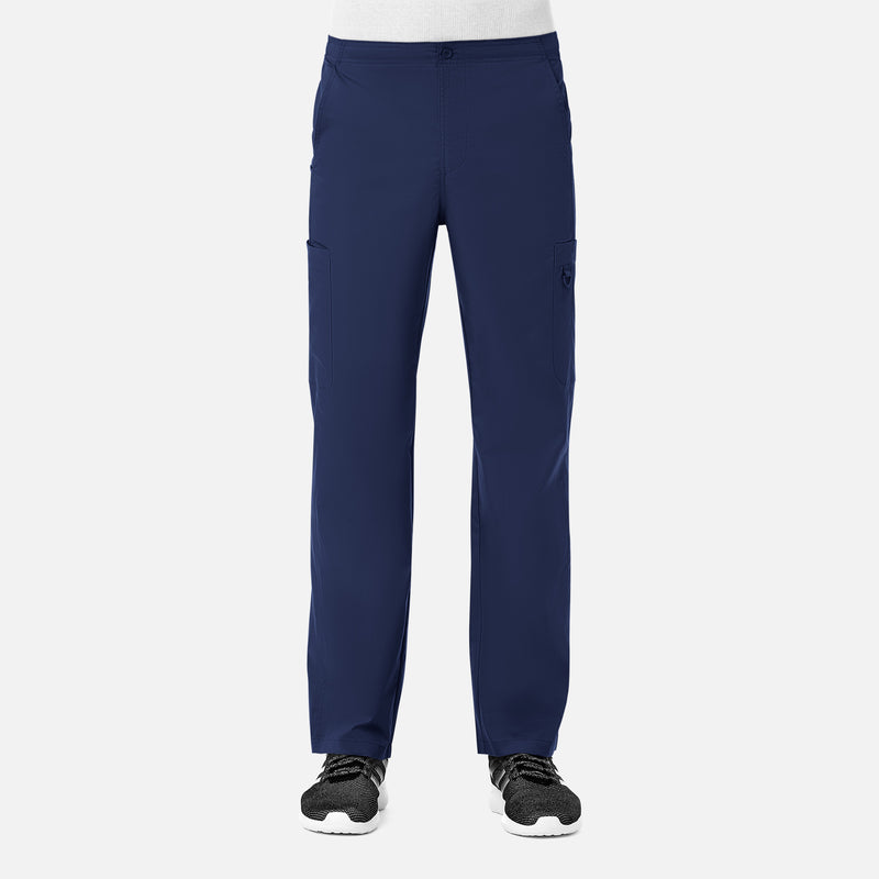 True Navy - Maevn Scrub Pants - Detail View