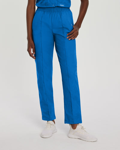 Women's 2 Pocket Essentials Basic Pull On Scrub Pants