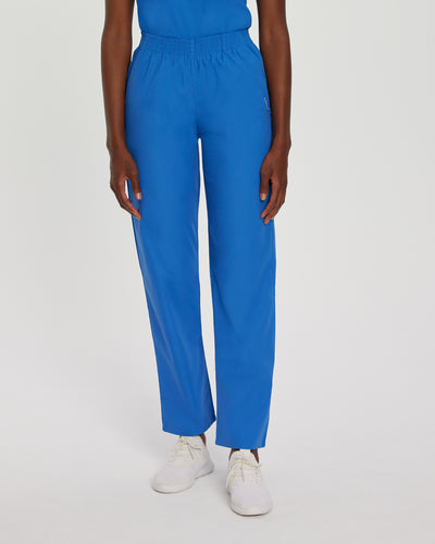 Women's 2 Pocket Essentials Basic Pull On Scrub Pants