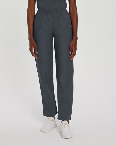 Pantalones Sanitarios Básicos de Mujer de Dos Bolsillos, sin Cremallera ni Botones