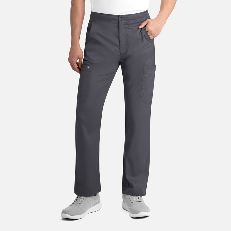 Pewter - Maevn Scrub Pants - Detail View