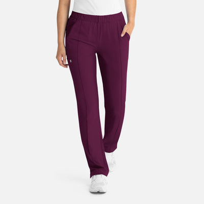 Women's 5 Pocket Waist Tapered Leg Scrub Pants