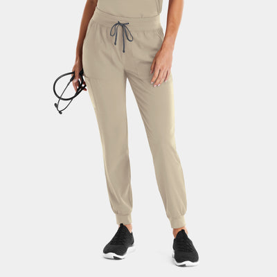 Women's 5 Pocket Yoga Waist Scrub Jogger