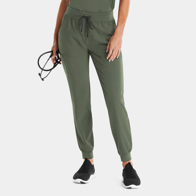 Women's 5 Pocket Yoga Waist Scrub Jogger