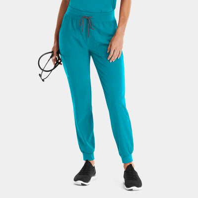 Women's 5 Pocket Yoga Waist Scrub Jogger
