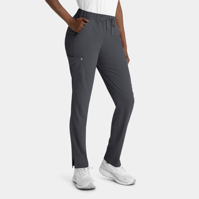 Women's 5 Pocket Skinny Pull-On Scrub Pants
