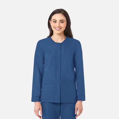 Women's 2 Pocket Warm-up Scrub Jacket