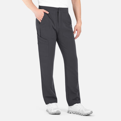 Men's 7 Pocket Matrix Pro Half Elastic Waistband Cargo Scrub Pants