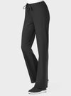 Blk - Maevn Unisex Scrub Pants - Back View