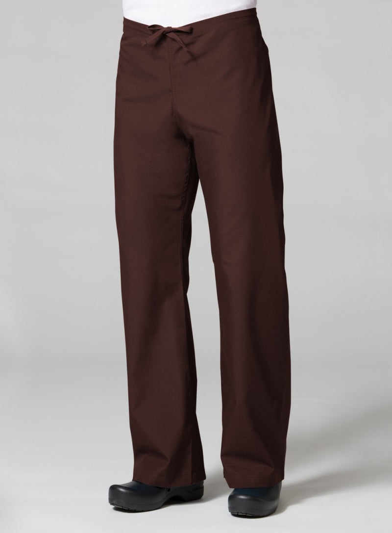 Chocolate - Maevn Scrub Pants - Detail View