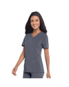 STEEL - Urbane Women's 3 Pocket V-Neck Performance Scrub Top for Nursing - Image 1
