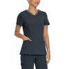 GRAPHITE - Urbane Impulse Women's 2 Pocket V-Neck Activewear Scrub Top for Nursing - Image 1