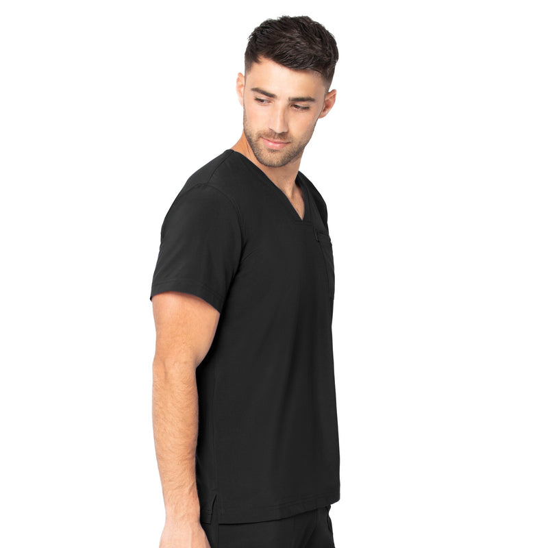 Urbane Performance Men's Men's V-Neck Performance Scrub Top for Nursing