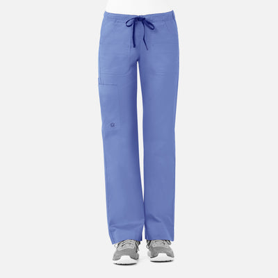 Women's 4 Pocket Blossom Utility Cargo Scrub Pant