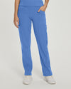 CEIL - Urbane Impulse Women's 4 Pocket Cargo Straight Leg Activewear Scrub Pant for Nursing - Image 1
