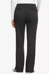 BLACK - Healing Hands HH Works Women's 6 Pocket Full Elastic Straight Leg Scrub Pant for Nursing - Image 1