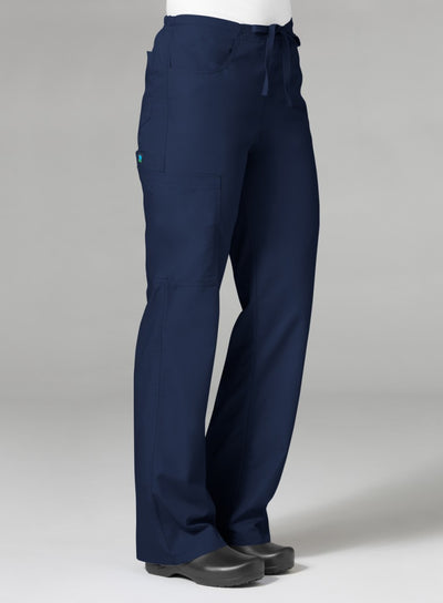 Women's 5 Pocket Utility Cargo Scrub Pants