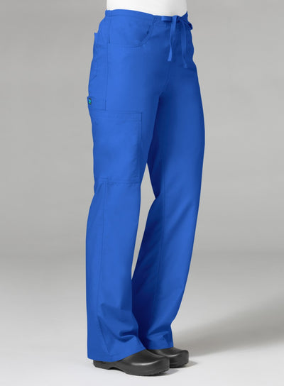 Women's 5 Pocket Utility Cargo Scrub Pants