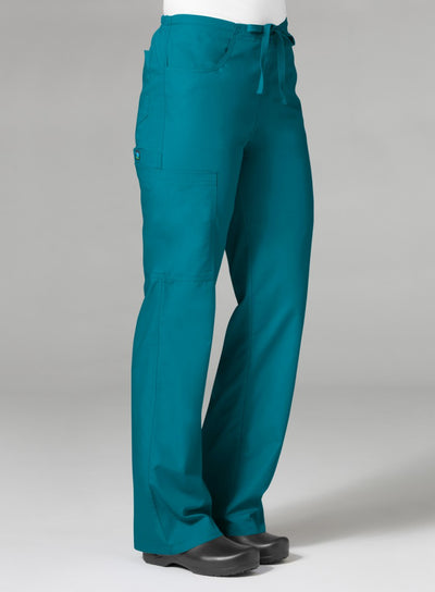 Women's 5 Pocket Utility Cargo Scrub Pants