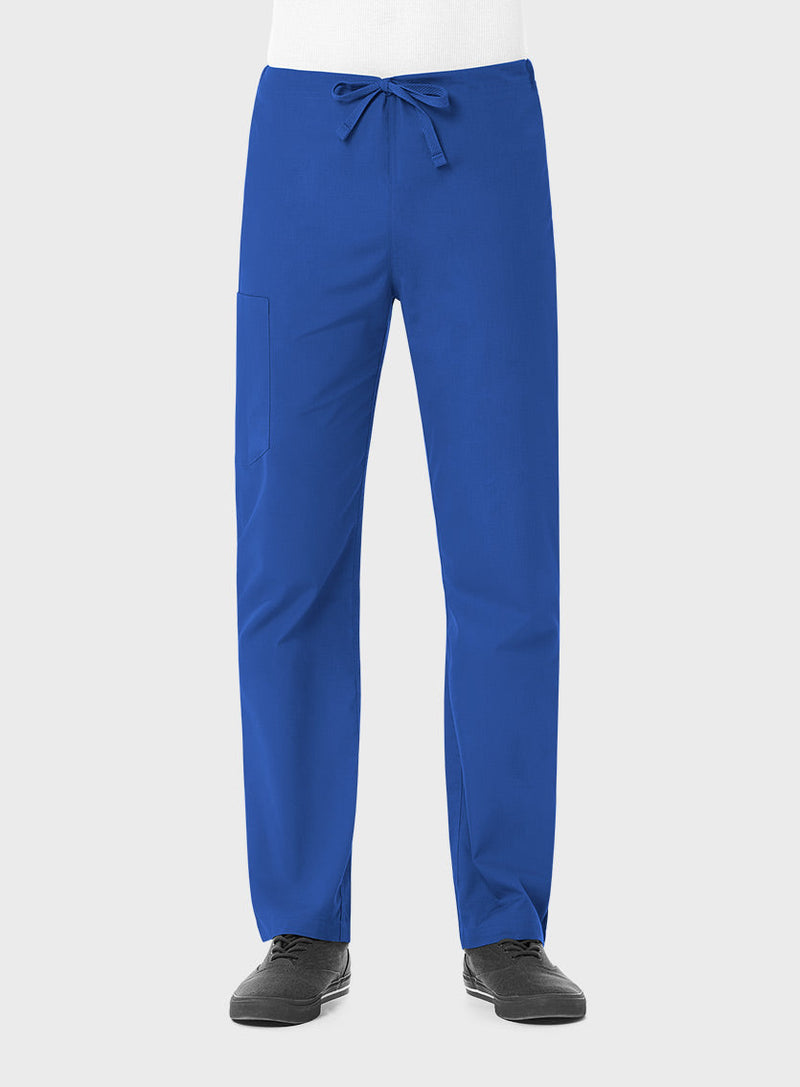 Royal - Maevn Unisex Scrub Pants - Side View