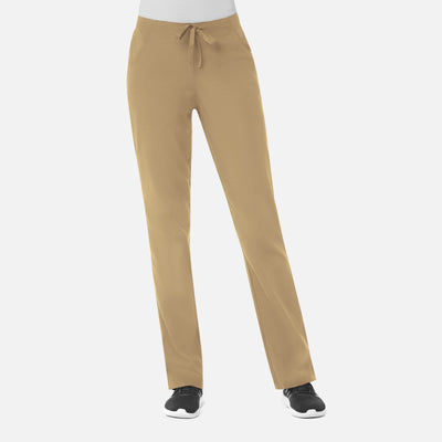 Women's 3 Pocket Half Elastic Scrub Pants