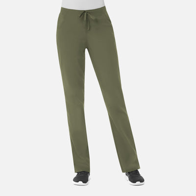 Women's 3 Pocket RedPanda Half Elastic Scrub Pant