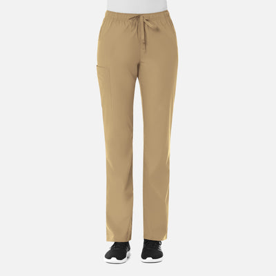 Women's 5 Pocket Full Elastic Cargo Scrub Pants