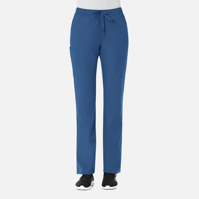 Women's 5 Pocket Full Elastic Cargo Scrub Pants