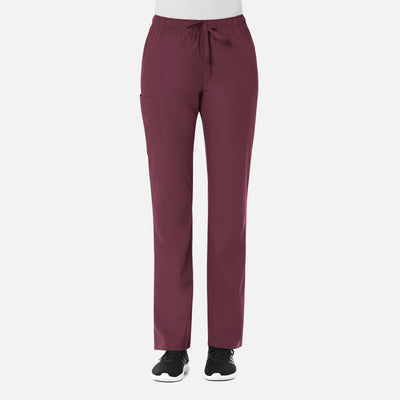 Women's 5 Pocket Full Elastic Cargo Scrub Pants