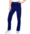 True Navy - Urbane Performance 6-Pocket Knit Insert Scrub Pant