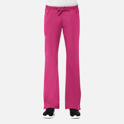 Women's 5 Pocket Straight Leg Cargo Scrub Pants